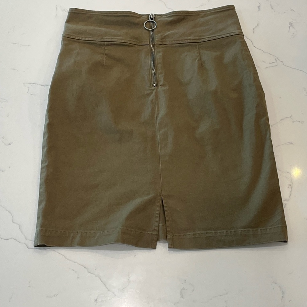 Army Green Skirt